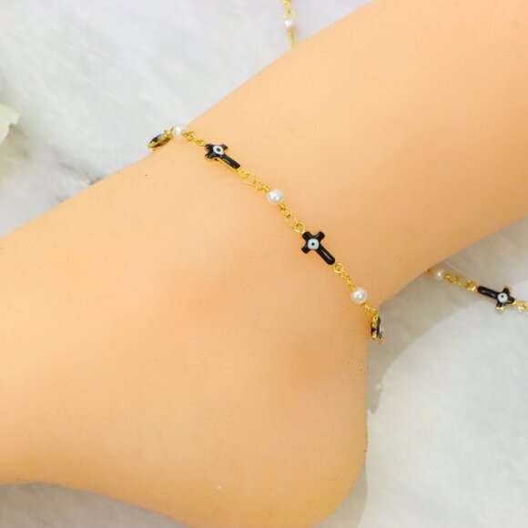 Minimalist Anklet, Sleek & Modern Design, Women’s Fashion, YC110020-A - Picture 7 of 10